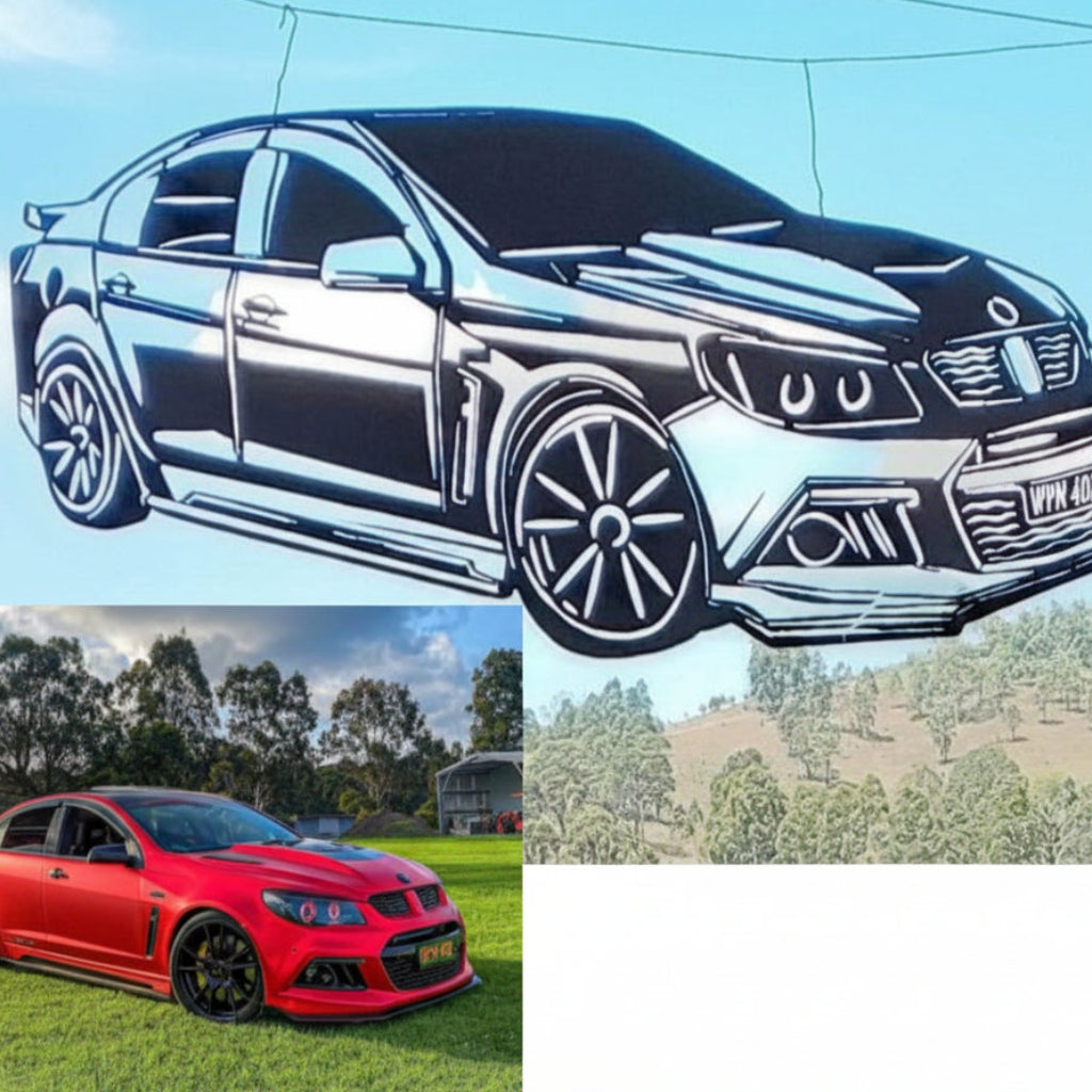 Custom Car Cut from Your Photo
