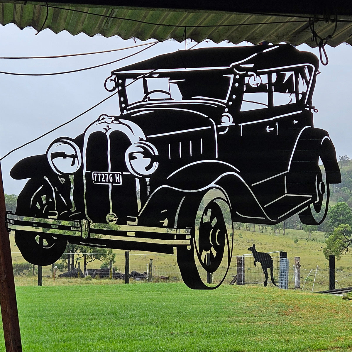 Vintage Car Wall Art