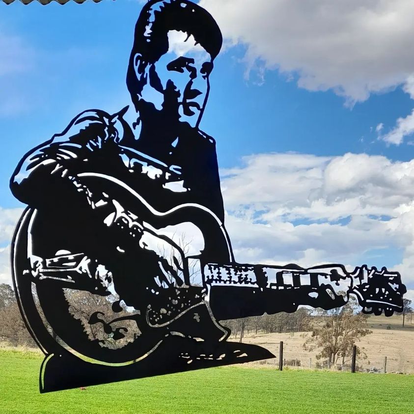 Elvis Presley Metal Wall Art