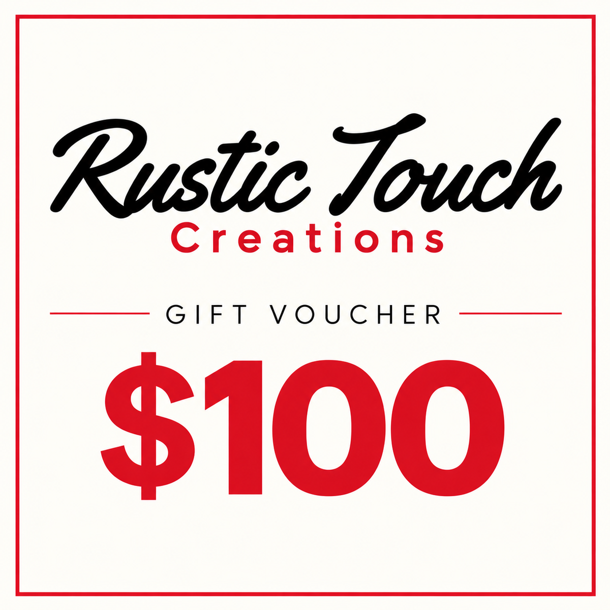 Gift Voucher $100