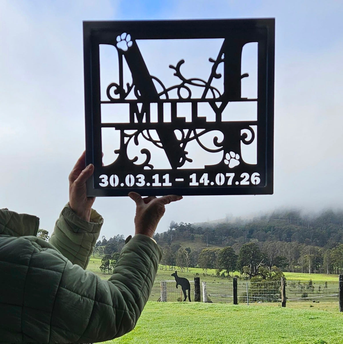 Pet Memorial Garden Plaque