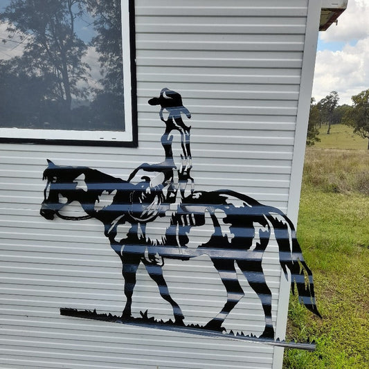 Girl on Horse Wall Art