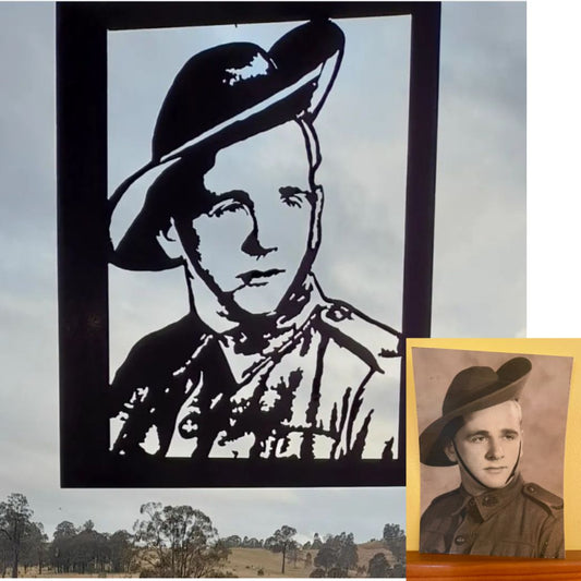 Portrait Silhouette from Your Photo