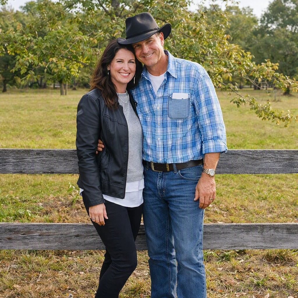 Jeff and Nikki at Gresford.