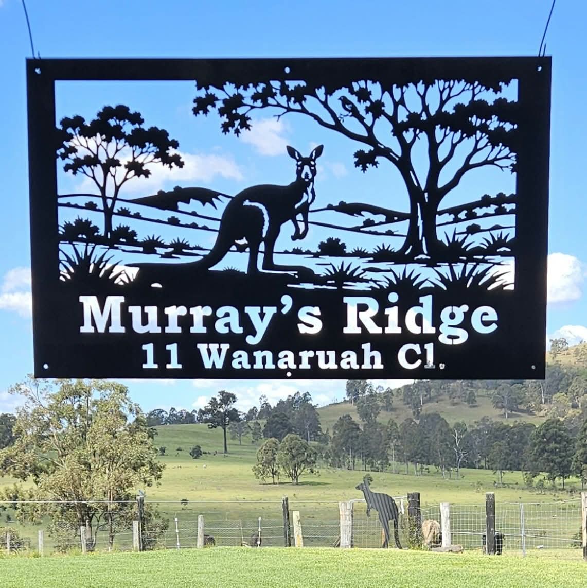 Murrays Ridge Large Property Sign
