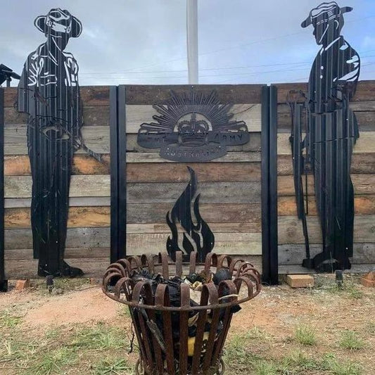 Modern Anzac Memorial Pair