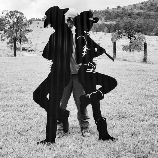 Cowboy and Cowgirl Pair, Life Size