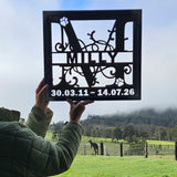 Pet Memorial Garden Plaque