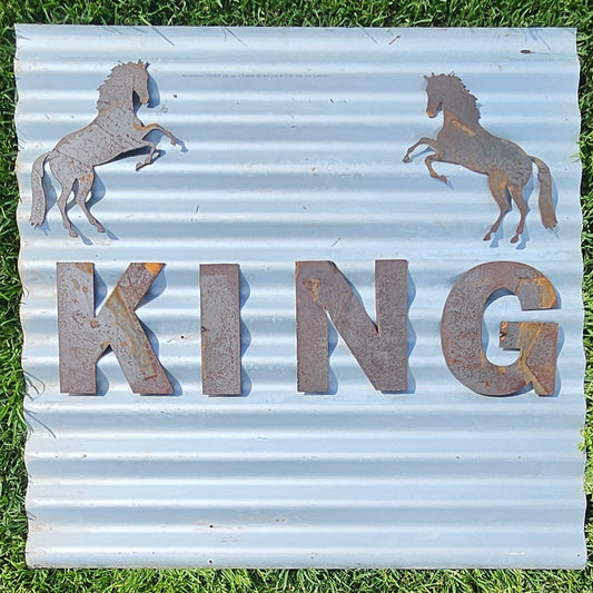Steel Letters and Numbers